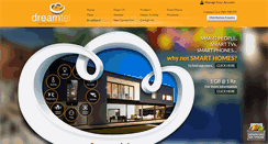Desktop Screenshot of dreamtel.in